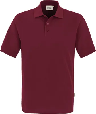 Produktbild von HAKRO Poloshirt Classic Herren #810 Gr. M weinrot