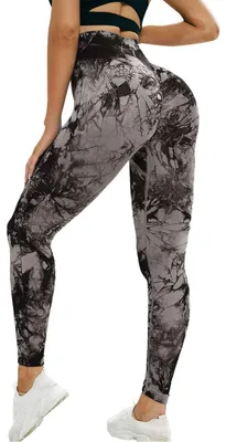 Imagen del producto de Leggings deportivos para mujer, efecto push-up, cintura alta, talla L, ideales para fitness y yoga