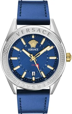 Zdjęcie produktu dla Versace - VEAFA0124 - Zegarek na rękę - Męski - Kwarcowy - V-code