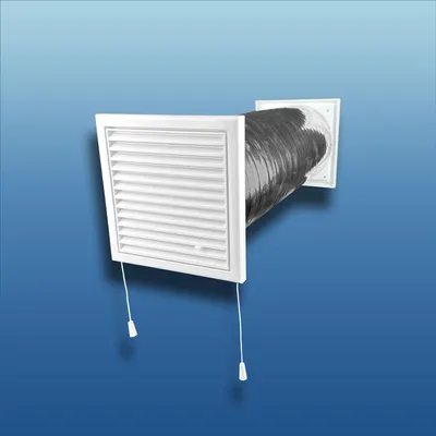 Produktbild von Zuluft-Mauerkasten KZM : Ø 100 mit Isolierrohr (Schall und Wärme) System: Ø 100 Ausführung: mit Isolierrohr (Schall und Wärme)