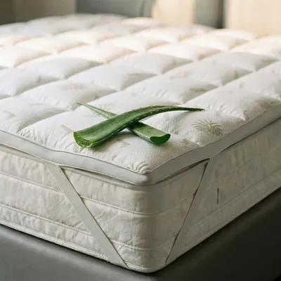 Image de Protection de matelas matelassée - 120 x 195 cm