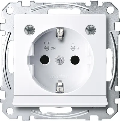 Immagine prodotto di Merten MEG2304-0325 Presa di corrente CEE 7/3 Bianco (MEG2304-0325)
