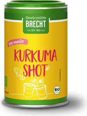 Obrázok produktu pre Mlynček na korenie Brecht Kurkuma Shot, 80g
