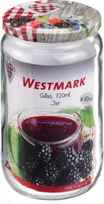 Produktbild von Glas 720 ml rund
