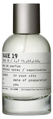 Zdjęcie produktu dla Le Labo Baie 19 woda perfumowana 100 ml (unisex)