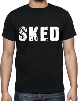 Produktbild von Herren Grafik T-Shirt Sked Öko-Verantwortlich Vintage Jahrgang Kurzarm Lustige Druck Geburtstag Geschenk Mann