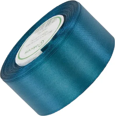 Zdjęcie produktu dla Wstążka satynowa turkusowa 50mm - 32mb
