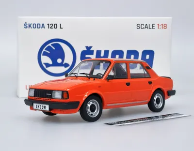 Obrázok produktu pre Škoda 120 L červená FOX18 1:18