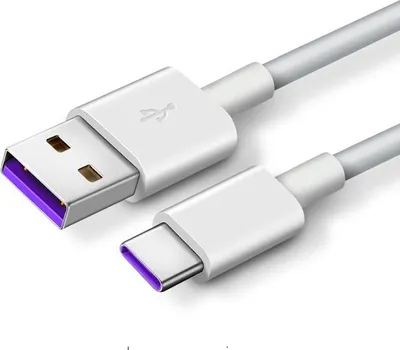 Obrázok produktu pre INF 5A USB Type-C kábel pre rýchle nabíjanie, TPE kábel pre Huawei, Samsung, APPLE 2 m