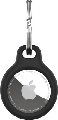 Produktbild von FIXED Silky für Apple AirTag schwarz