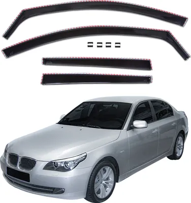 Obrázok produktu pre J&J Automotive | SCOUTT Okenné deflektory pre BMW 5 Serie E60 4D 2004-2010 4ks