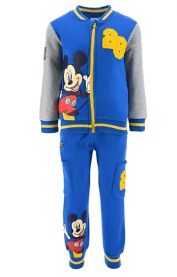 Produktbild von Disney Trainingsanzug blau Größe 116 - Mickey Mouse