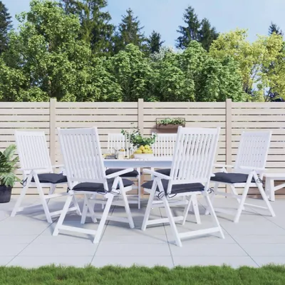 Produktbild von Möbel Stuhlkissen 6 Stk. Marineblau 40x40x7 cm Oxford-Gewebe - Gartenmöbelauflagen 2024