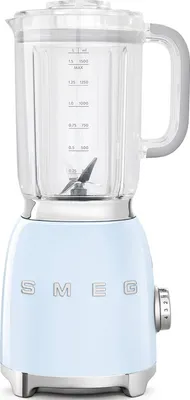 Obrázek produktu pro Smeg BLF01PBEU, Stojací mixér, 1,5 l, Pulzní spínač, Drcení ledu, 1 m, 800 W