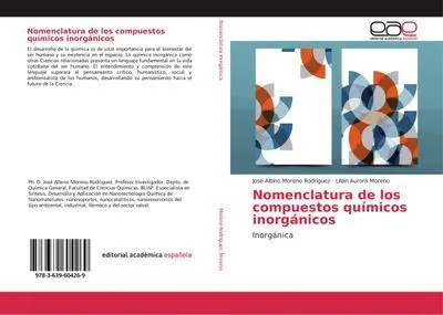 Produktbild von Nomenclatura de los compuestos químicos inorgánicos