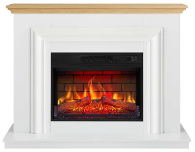 Zdjęcie produktu dla Kominek elektryczny ArtiFlame Marbelya AF23BS, biały