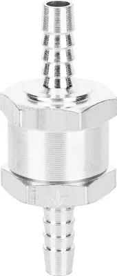 Imagen del producto de Válvula de retención unidireccional para combustible de aluminio, 6 mm