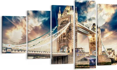 Produktbild von Bild auf Leinwand - Leinwandbild - London parlament architektur groß ben - 100x60cm - Wand Bild - Wanddeko - Leinwanddruck - Bilder - Kunstdruck - Leinwand bilder - Wandkunst - EG100x60-2438