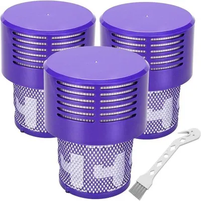 Obrázek produktu pro Náhradní filtry pro Dyson V10, 3 ks, 1 čisticí kartáč