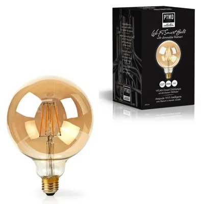 Productafbeelding van Ptmd Led Slimme Wi-fi Lamp Rond E27 5w