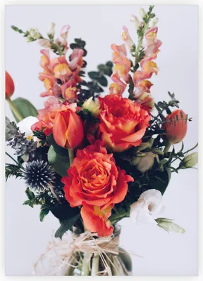 Produktbild von Feine Sommer Blumen Grußkarte für Mann & Frau zum Geburtstag, Jubiläum