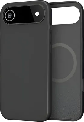 Immagine prodotto di MW, custodia in silicone MagSafe per iPhone Air antiurto oleofobico, nero