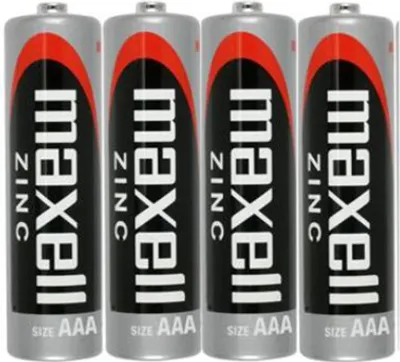 Immagine prodotto di Maxell - Batteria Salina Manganeso Aaa R03 Retrattile*4