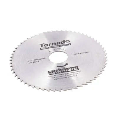 Produktbild von 115 mm 60-Zahn-Kreissäge für Holz, 22,2 mm Bohrung, nicht abgedichtet
