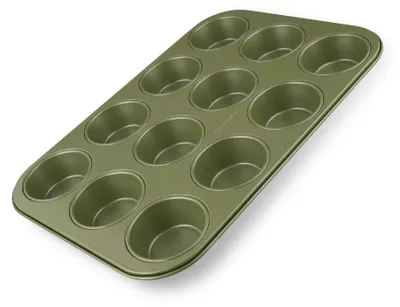 Produktbild von Zenker Muffinform für 12 Stück Hochwertige und stabile Backform für Muffins und Cupcakes 12er Muffinblech mit veganer Antihaftbeschichtung