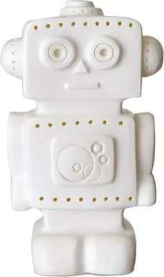 Produktbild von Egmont Toys Heico Lampe Roboter weiß 33x18x10 cm