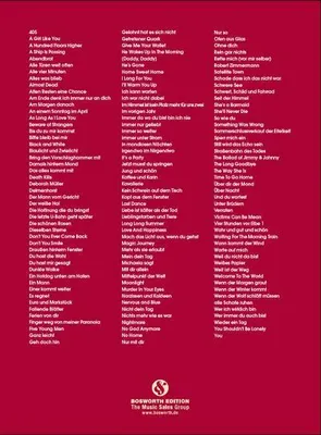 Produktbild von Element of Crime Songbook