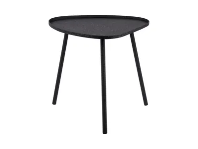 Obrázek produktu pro Kovový konferenční stolek BOAZ, výška 43 cm, černý