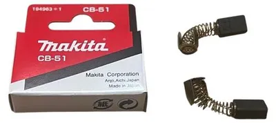Produktbild von Makita 194963-1 Original Kohlebürsten Set CB-51