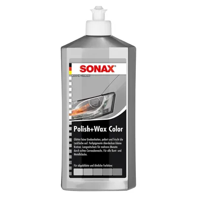 Produktbild Sonax Polish und Wax Color NanoPro Politur silber und grau 500ml