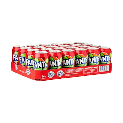 Image de Fanta Strawberry et Kiwi goût pétillant 330ml pack de 24