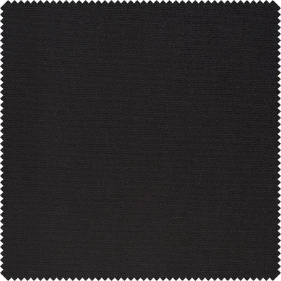 Produktbild von Halbpanama-Stoff "Uni", 150 cm breit, Meterware Schwarz