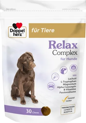 Produktbild von Doppelherz Relax Complex für Hunde, 30 Chews