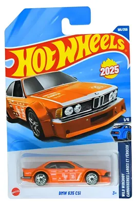 Zdjęcie produktu dla Hot Wheels BMW 635 CSi Pomarańczowy Model 1:64