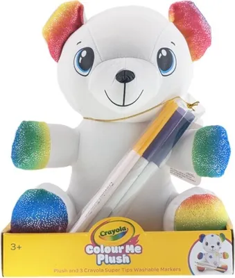 Image de Crayola - peins ta peluche (ours)