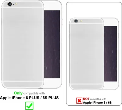 Obrázek produktu pro Cadorabo pouzdro pro Apple iPhone 6 PLUS / 6S PLUS Protective Case in Black TPU Silicone Case Cover