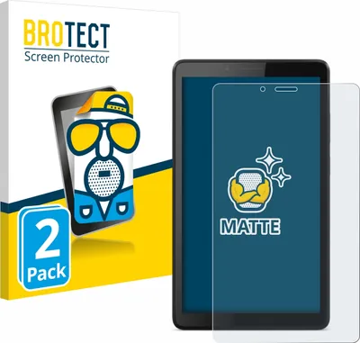 Produktbild von 2x BROTECT Schutzfolie für Lenovo Tab M7 Displayschutz Displayschutzfolie Folie Matt Entspiegelungsfolie