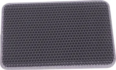 Image de Nobby Tapis à tamis pour bac à litière gris carré, dimensions : 30 x 45 cm