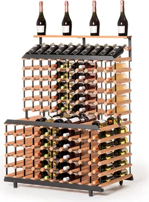 Image de Raxi, Classix 7180S Casier à vin, hêtre, 180 bouteilles