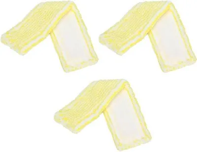 Image de Feuilles de rechange pour nettoyeur de vitres - Lot de 3 pour la maison et le salon - Compatibles avec les modèles Karcher WV2 et WV5.