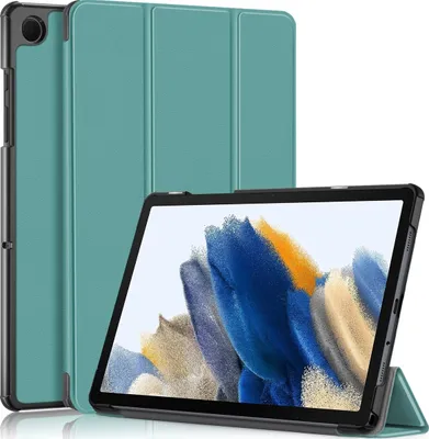 Produktbild von Mobigear Tri-Fold  Samsung Galaxy Tab A11 Plus Hülle Klapphülle - Grün