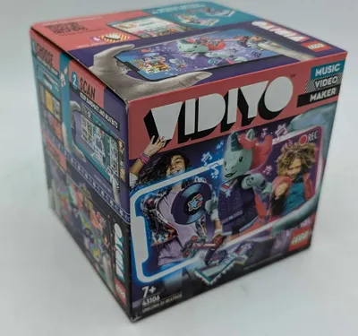 Produktbild von LEGO 43106 VIDIYO Unicorn DJ BeatBox Music Video Maker Musik Spielzeug für Kinder, AR App Set mit Einhorn Minifigur