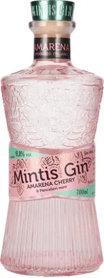 Image de Mintis Gin AMARENA CHERRY & Pancalieri mint 41,8% Vol. 0,7l