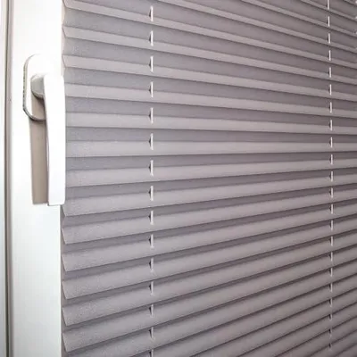 Produktbild von Plissee Klemmfix ohne Bohren in Hellgrau 70x130 cm