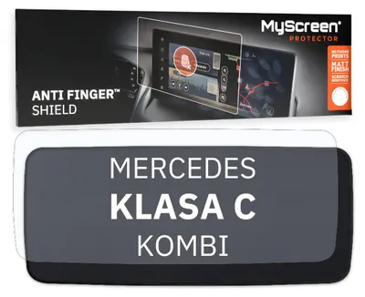 Produktbild von Autofolie für das virtuelle Cockpit, MyScreen Anti Finger Shield für Mercedes KLASA C W206 (2021-2026), matt