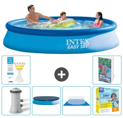 Immagine prodotto di Piscina Easy Set rotonda - 366x76 cm - 7 pezzi  S198